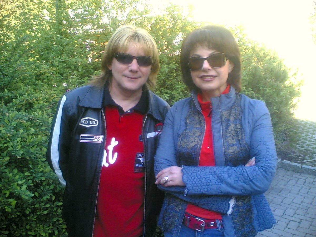 С Татьяной Митковой (Австрия 2007)